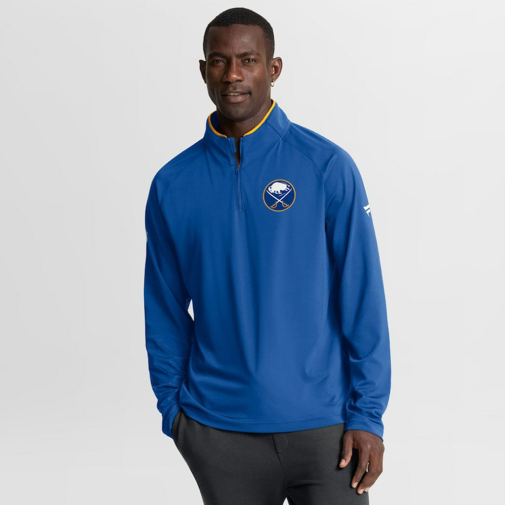 Buffalo Sabres Fanatics Authentic Pro Rink Training Quarter-Zip Pullover - Royal | Fanatics discount
