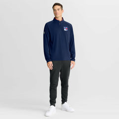 New York Rangers Fanatics Authentic Pro Rink Training Quarter-Zip Pullover - Navy | Fanatics on sale