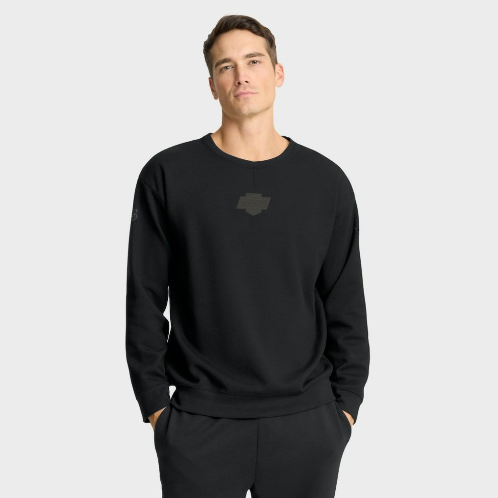Los Angeles Kings Fanatics Authentic Pro Road Tri-Blend Sweatshirt - Black | Fanatics Lifestyle