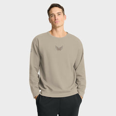 Washington Capitals Fanatics Authentic Pro Road Tri-Blend Sweatshirt - Tan | Fanatics Clearance