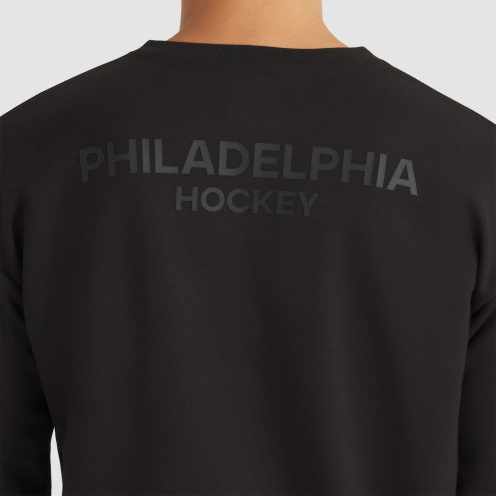 Philadelphia Flyers Fanatics Authentic Pro Road Tri-Blend Sweatshirt - Black | Fanatics Clearance