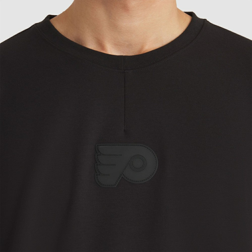 Philadelphia Flyers Fanatics Authentic Pro Road Tri-Blend Sweatshirt - Black | Fanatics Clearance