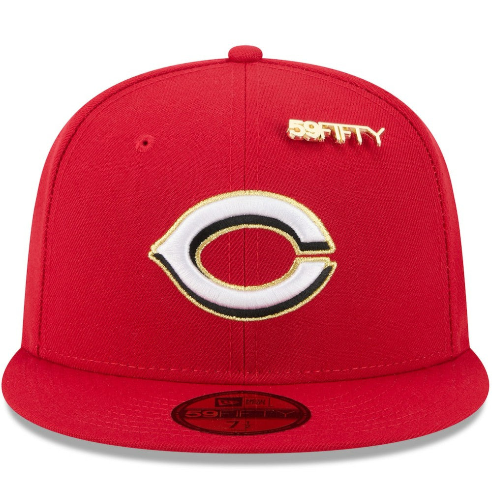 Cincinnati Reds New Era 2025 59FIFTY Day 59FIFTY Fitted Hat with Pins Sale