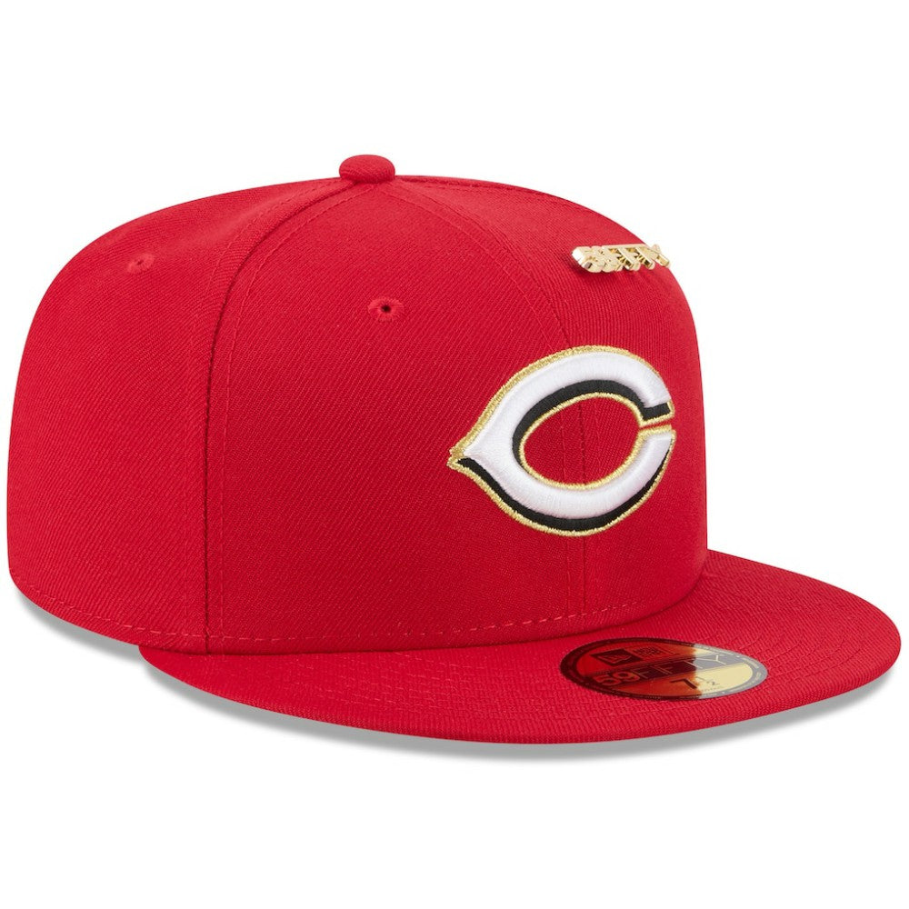 Cincinnati Reds New Era 2025 59FIFTY Day 59FIFTY Fitted Hat with Pins Sale