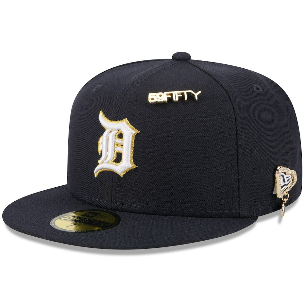 Detroit Tigers New Era 2025 59FIFTY Day 59FIFTY Fitted Hat with Pins Sale