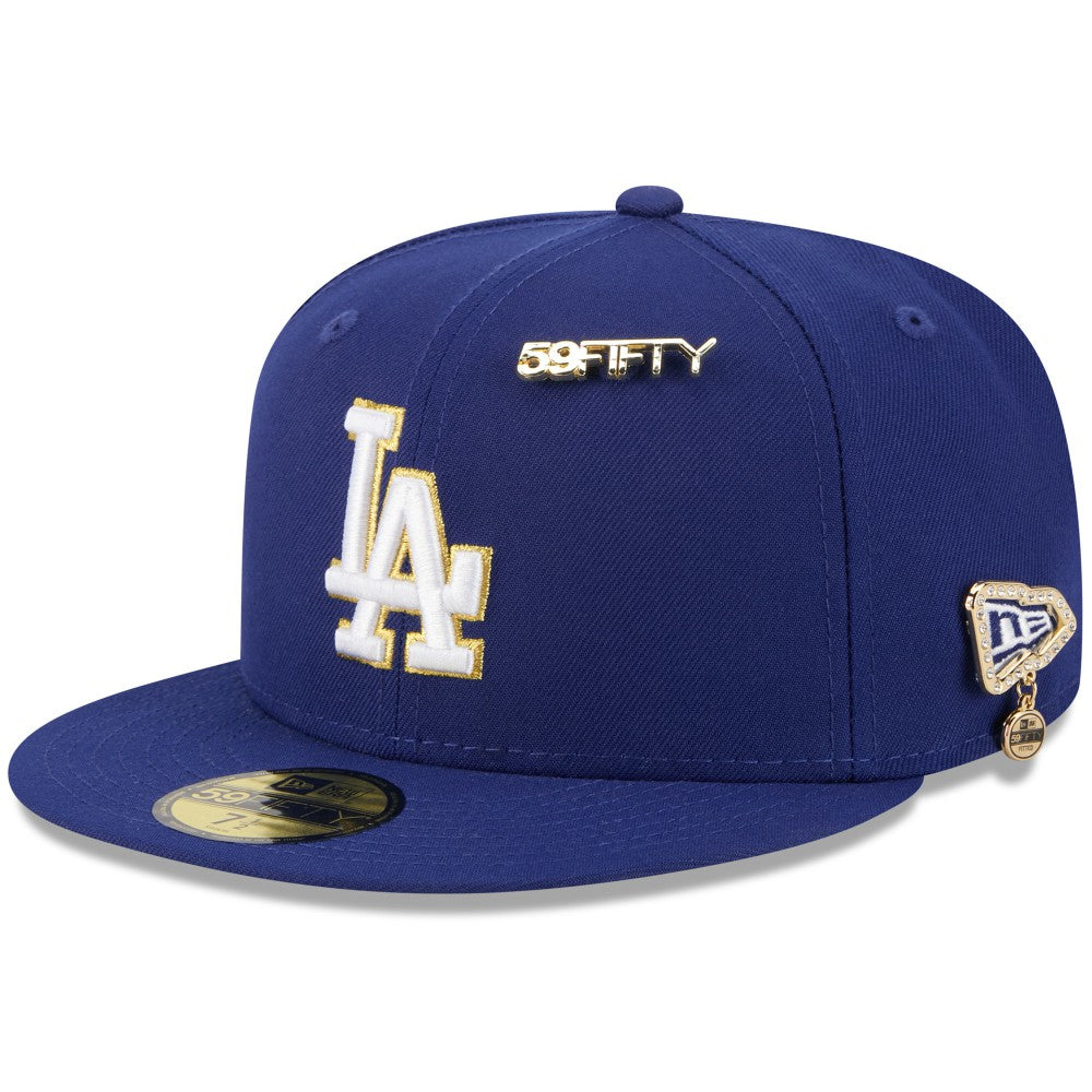 Los Angeles Dodgers New Era 2025 59FIFTY Day 59FIFTY Fitted Hat with Pins Discount