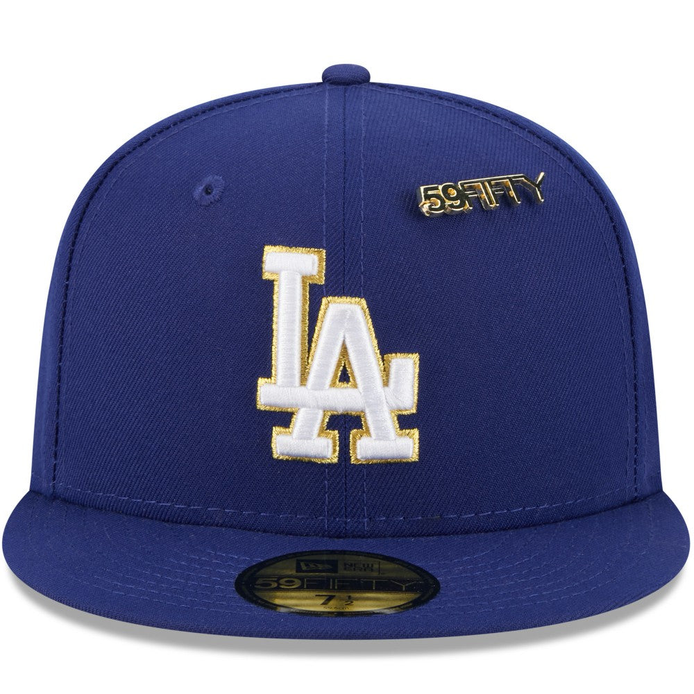 Los Angeles Dodgers New Era 2025 59FIFTY Day 59FIFTY Fitted Hat with Pins Discount