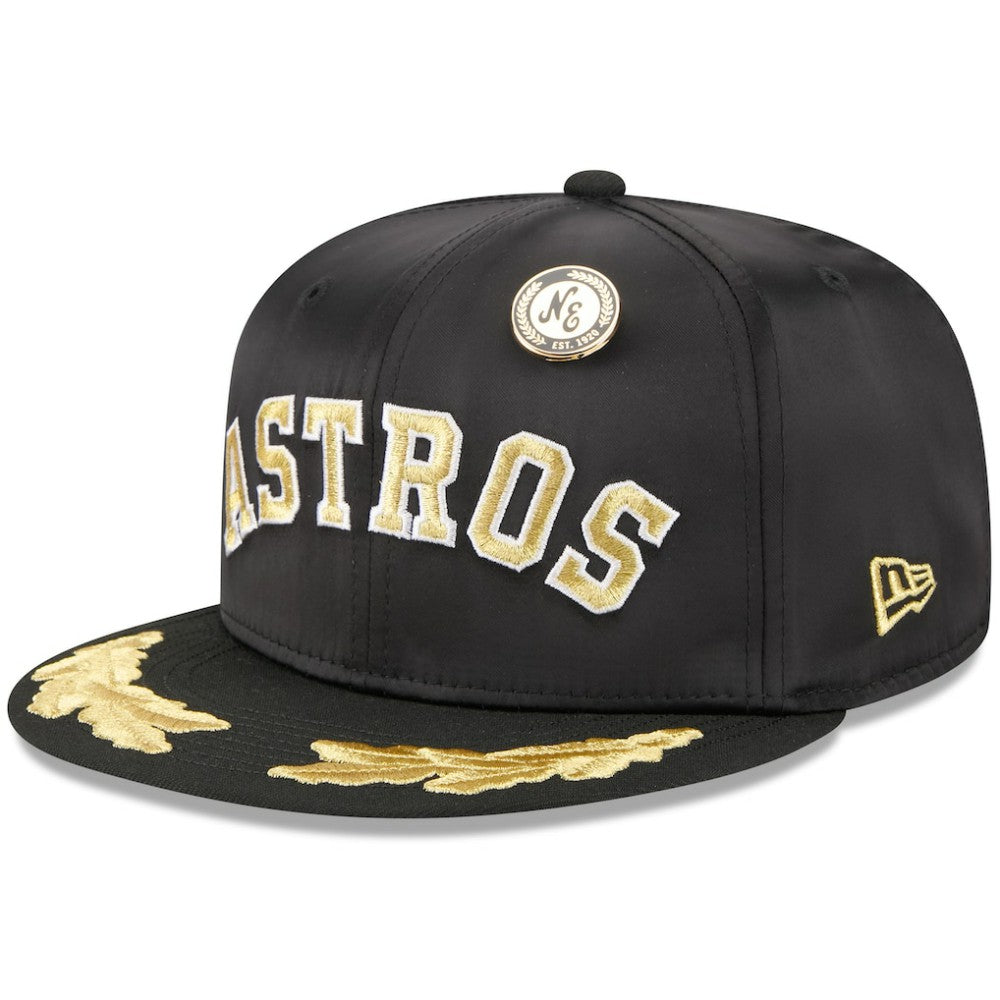Houston Astros New Era 2025 59FIFTY Day Gold Leaf 59FIFTY Fitted Hat Outlet