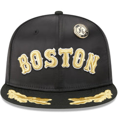 Boston Red Sox New Era 2025 59FIFTY Day Gold Leaf 59FIFTY Fitted Hat for sale