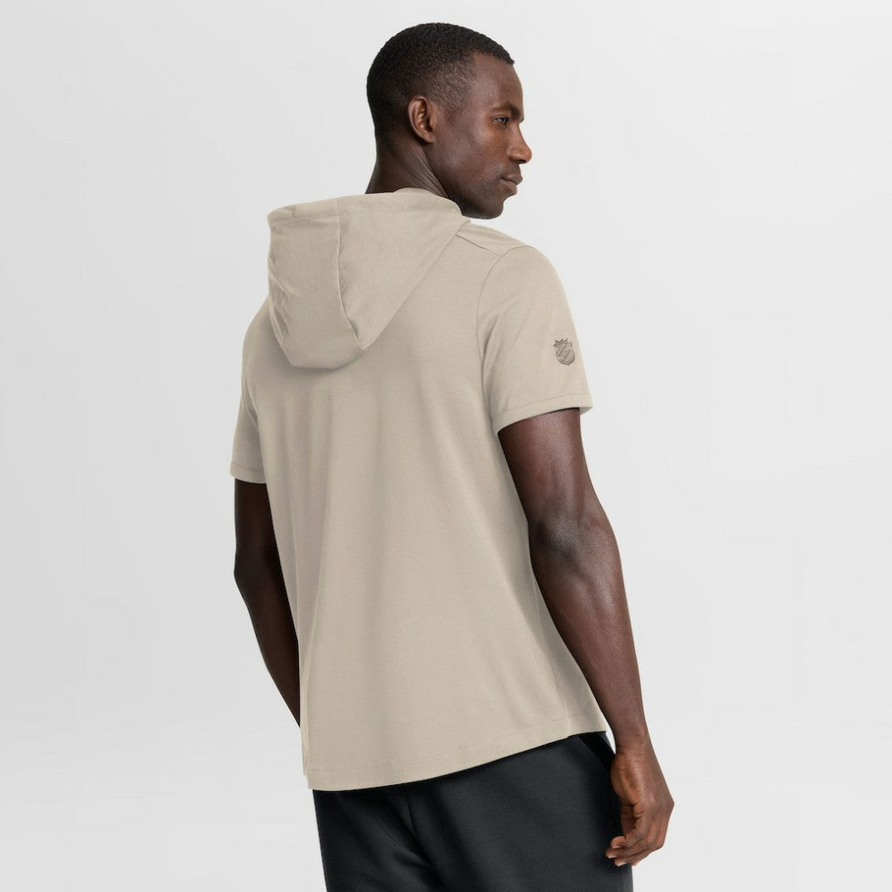Vegas Golden Knights Fanatics Authentic Pro Road Short Sleeve Hoodie - Tan | Fanatics sale