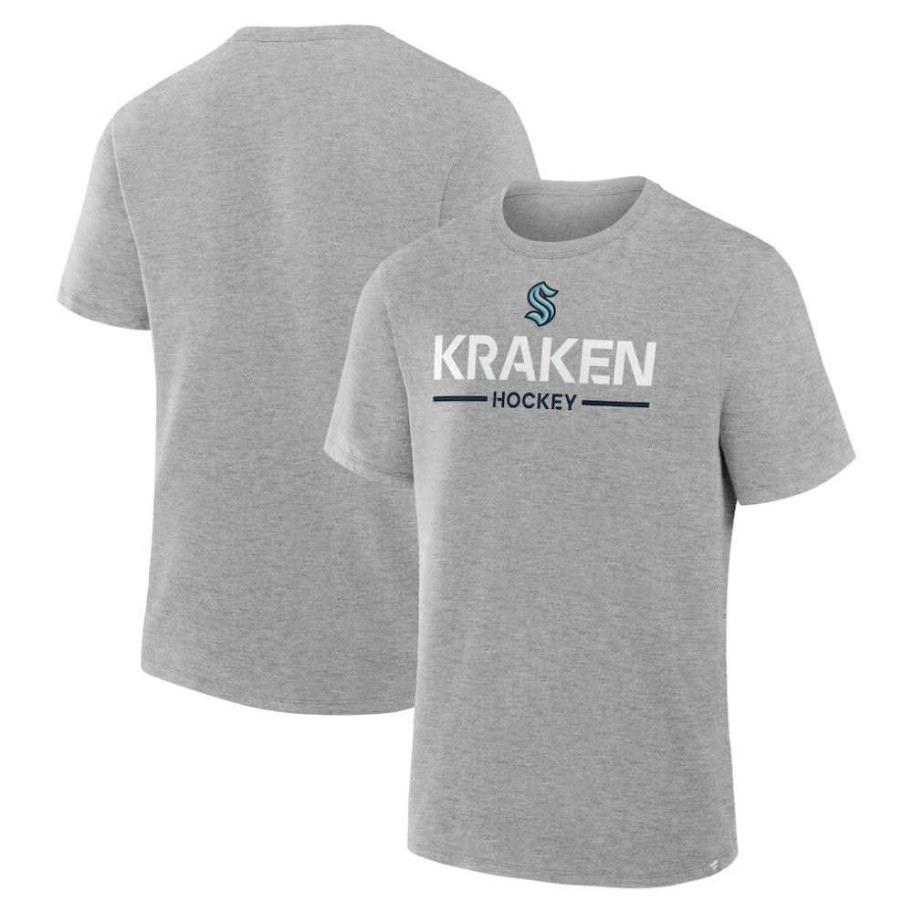 Seattle Kraken Fanatics Authentic Pro Primary T-Shirt - Gray | Fanatics Clearance