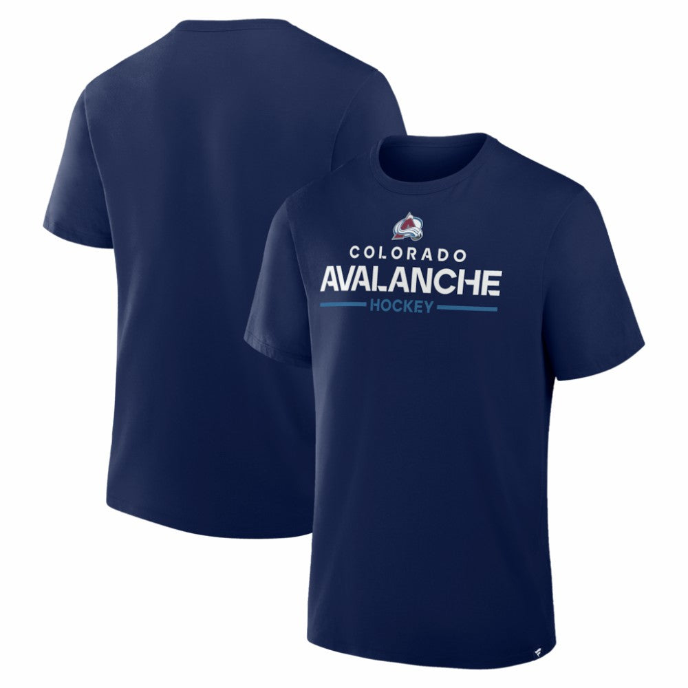 Colorado Avalanche Fanatics Authentic Pro Primary T-Shirt - Navy | Fanatics Lifestyle