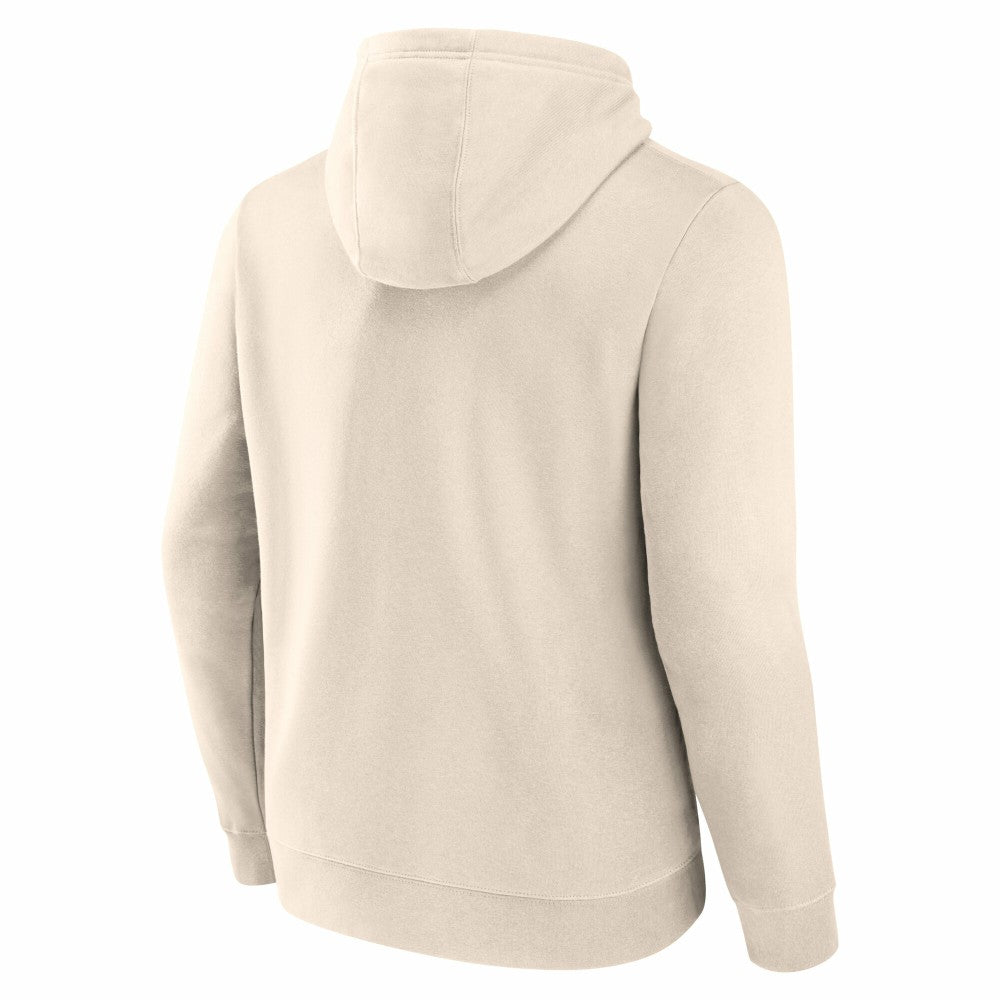 Sunderland Essentials Small Crest Vintage Logo Overhead Hoodie / Whitecap Gray / Mens