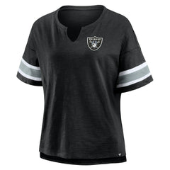 Las Vegas Raiders Women's Redzone Curl Route T-Shirt - Black - Fanatics