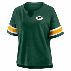 Green Bay Packers Women's Redzone Curl Route T-Shirt - Green - Fanatics