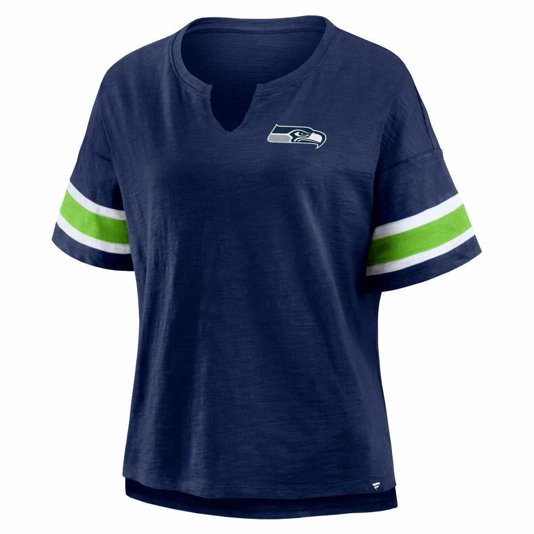 Seattle Seahawks Women's Redzone Curl Route T-Shirt - College Navy - Fanatics