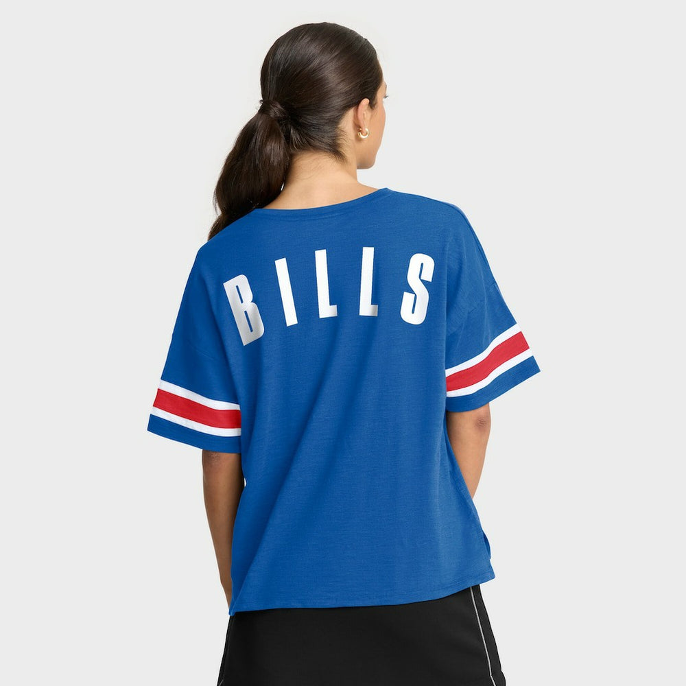 Buffalo Bills Women's Redzone Curl Route T-Shirt - Royal - Fanatics