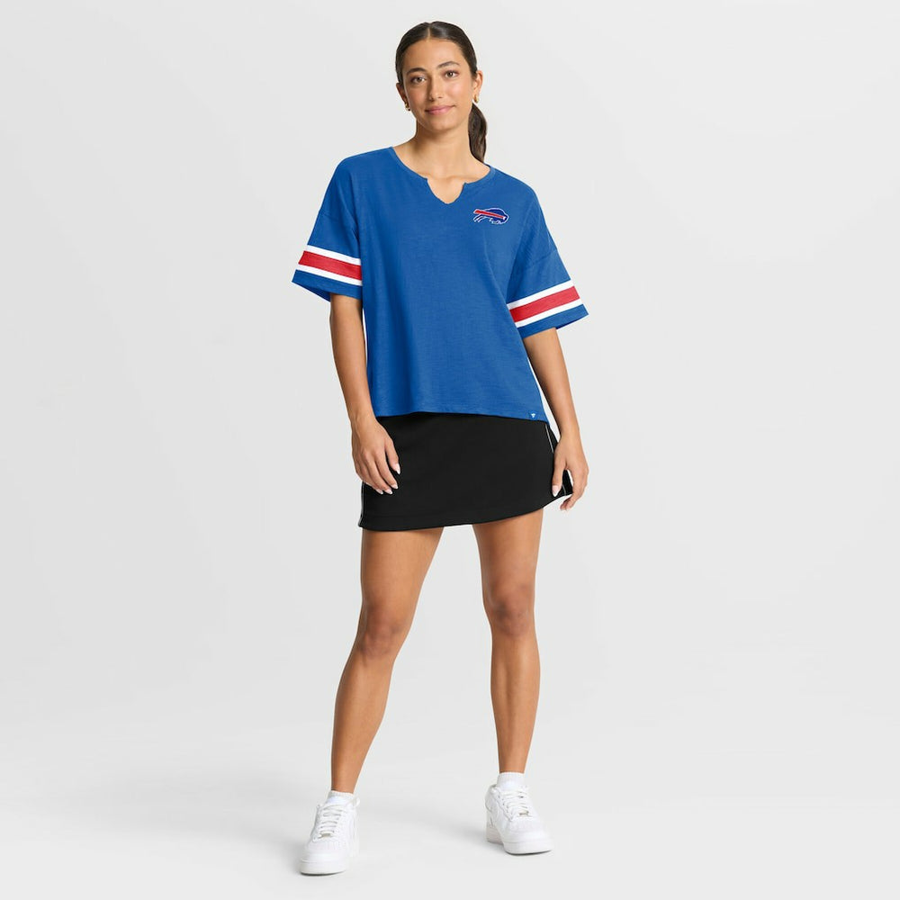 Buffalo Bills Women's Redzone Curl Route T-Shirt - Royal - Fanatics
