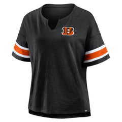 Cincinnati Bengals Women's Redzone Curl Route T-Shirt - Black - Fanatics