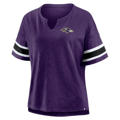 Baltimore Ravens Women's Redzone Curl Route T-Shirt - Purple - Fanatics