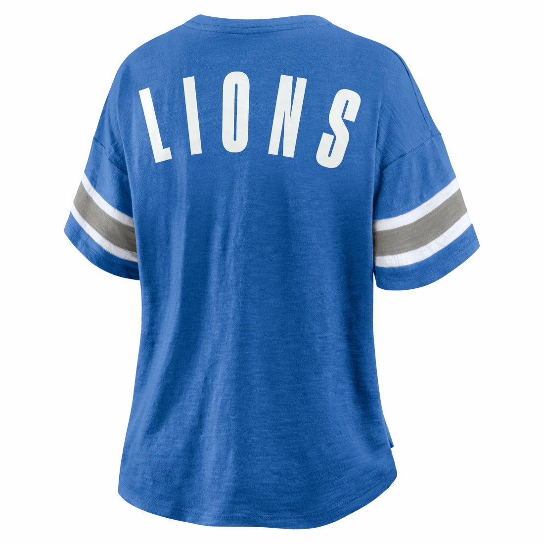 Detroit Lions Women's Redzone Curl Route T-Shirt - Blue - Fanatics