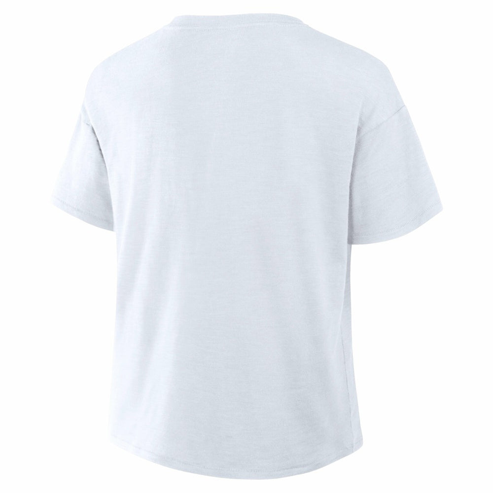 Tampa Bay Buccaneers Women's Redzone Slub Boxy T-Shirt - White - Fanatics