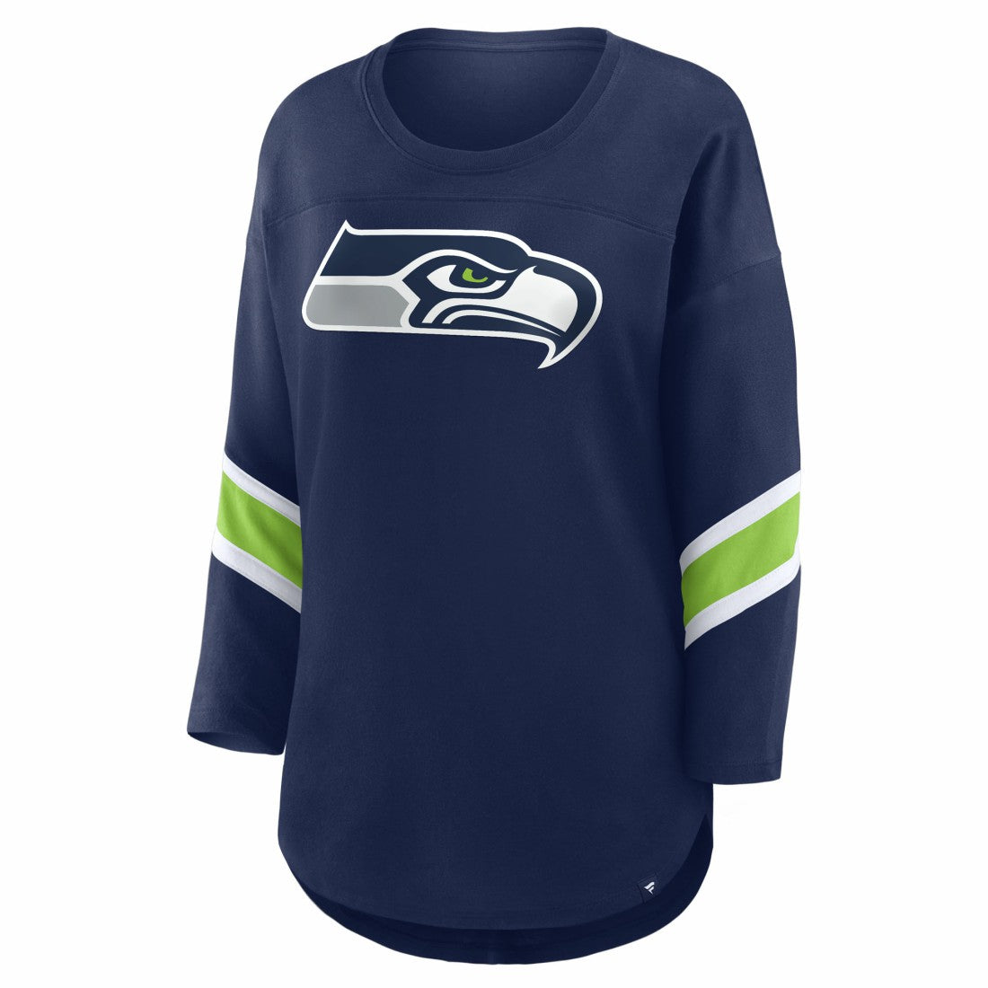Seattle Seahawks Women's Redzone 3/4-Sleeve T-Shirt - College Navy - Fanatics