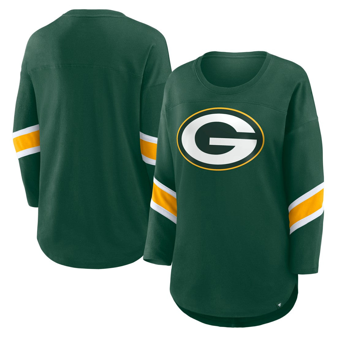 Green Bay Packers Women's Redzone 3/4-Sleeve T-Shirt - Green - Fanatics