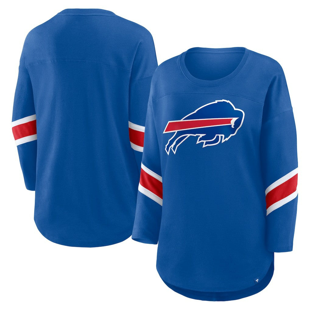 Buffalo Bills Women's Redzone 3/4-Sleeve T-Shirt - Royal - Fanatics