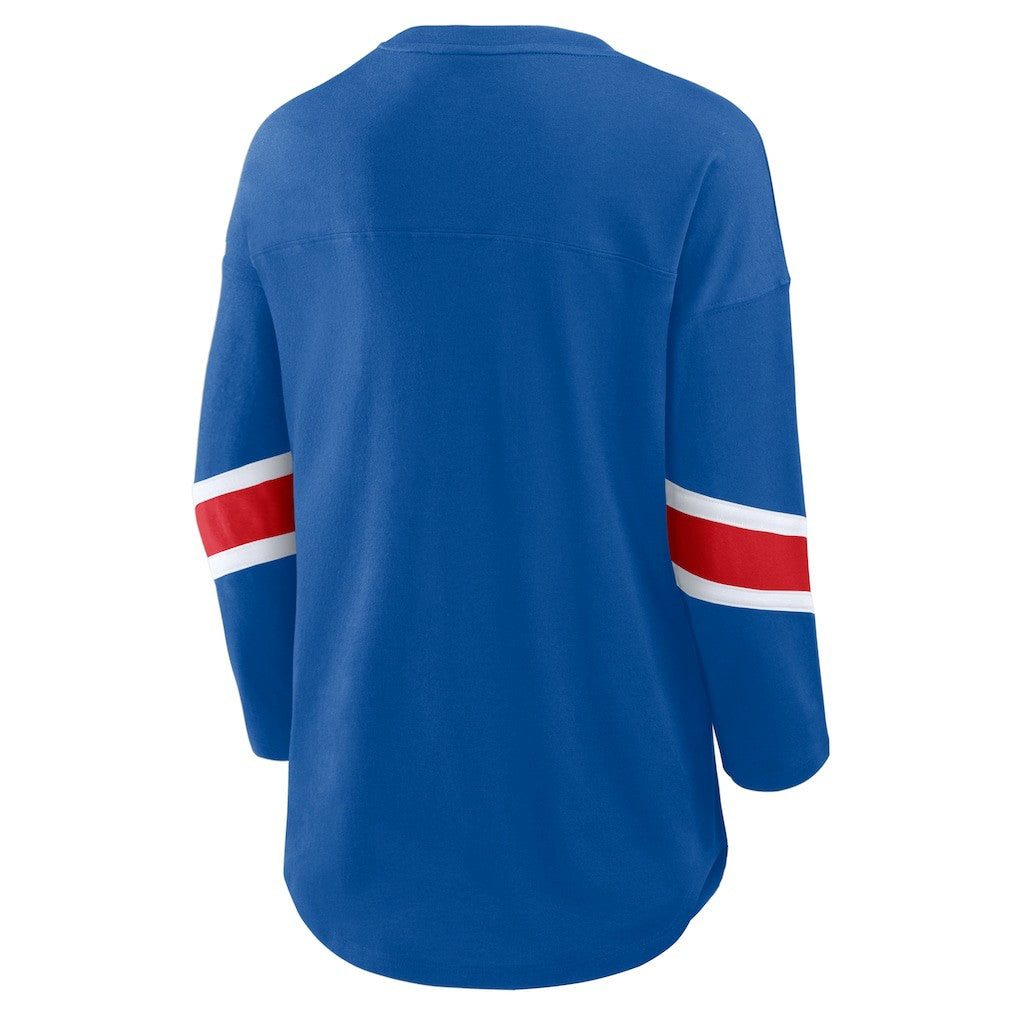 Buffalo Bills Women's Redzone 3/4-Sleeve T-Shirt - Royal - Fanatics