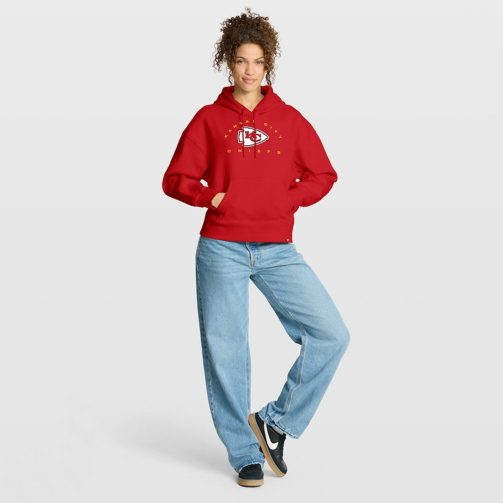 Kansas City Chiefs Women's Eligible Receiver Legacy Pullover Hoodie - Red - Fanatics