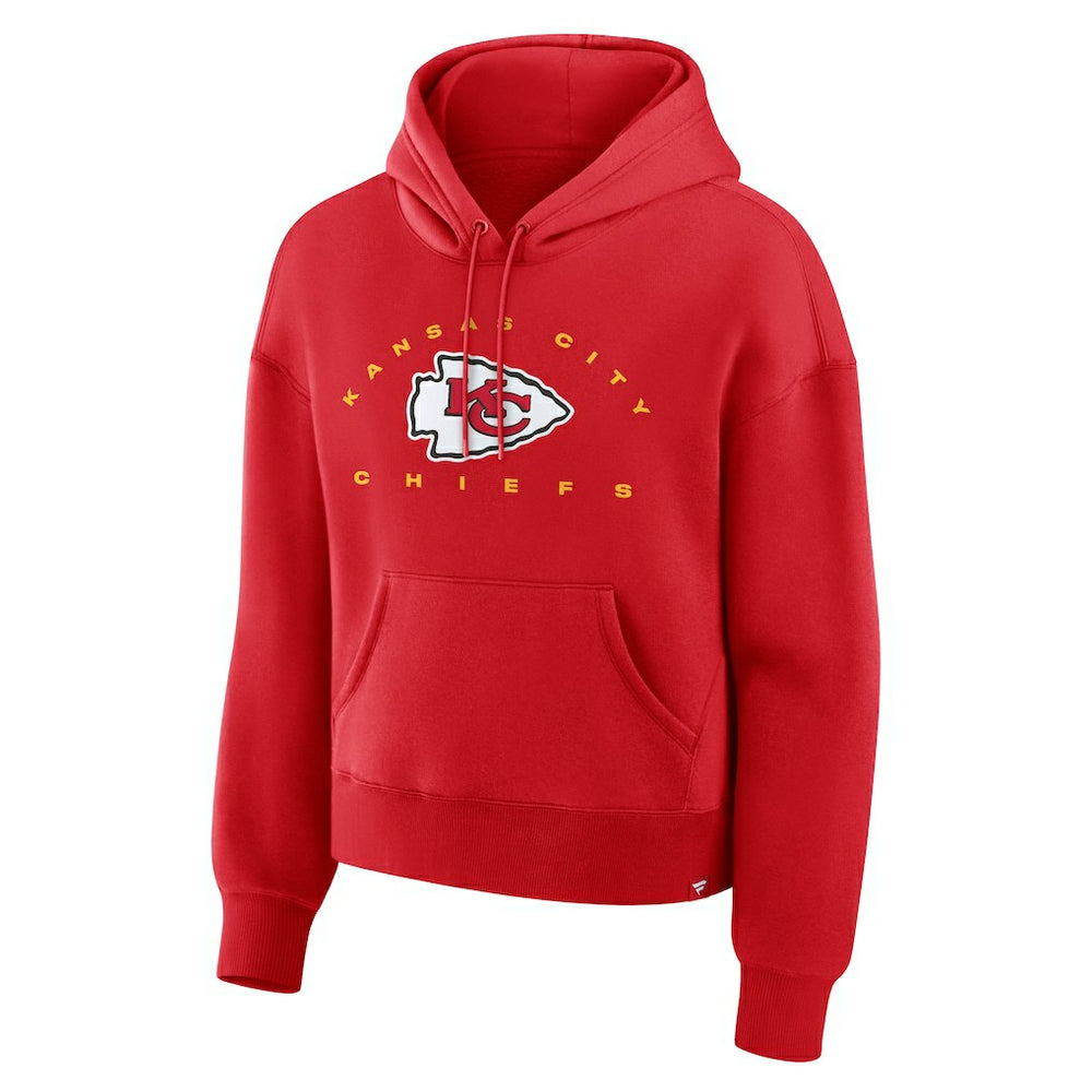 Kansas City Chiefs Women's Eligible Receiver Legacy Pullover Hoodie - Red - Fanatics