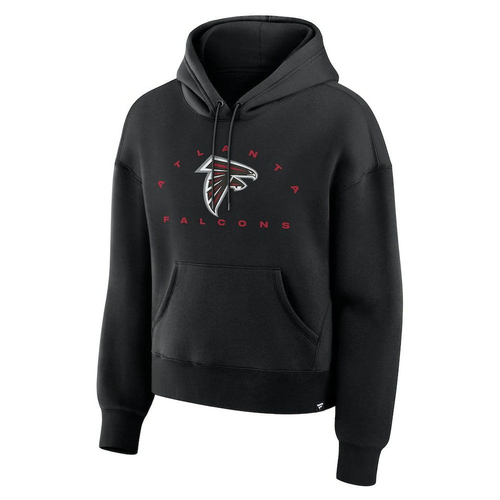 Atlanta Falcons Women's Eligible Receiver Legacy Pullover Hoodie - Black - Fanatics