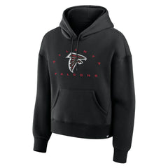 Atlanta Falcons Women's Eligible Receiver Legacy Pullover Hoodie - Black - Fanatics