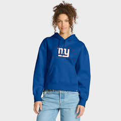 New York Giants Women's Eligible Receiver Legacy Pullover Hoodie - Royal - Fanatics