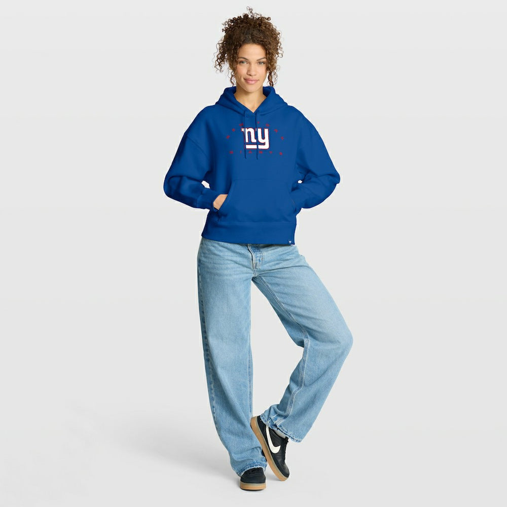 New York Giants Women's Eligible Receiver Legacy Pullover Hoodie - Royal - Fanatics
