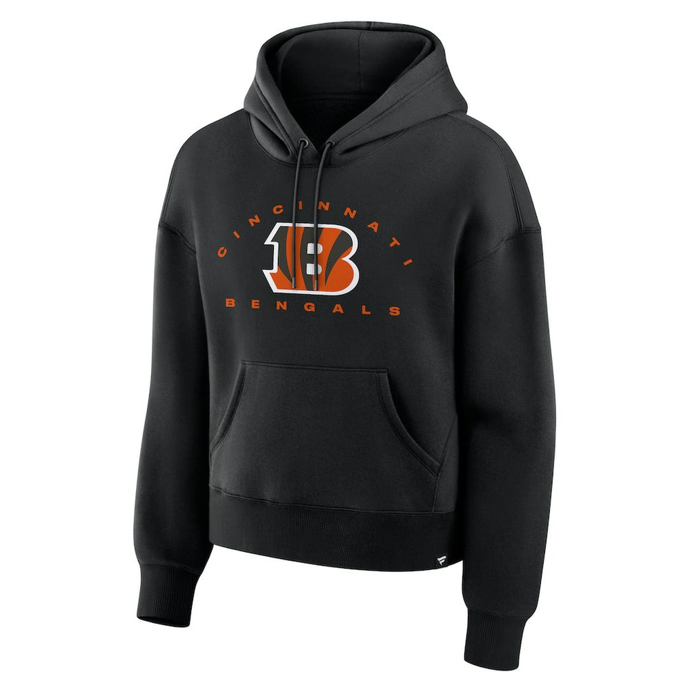 Cincinnati Bengals Women's Eligible Receiver Legacy Pullover Hoodie - Black - Fanatics