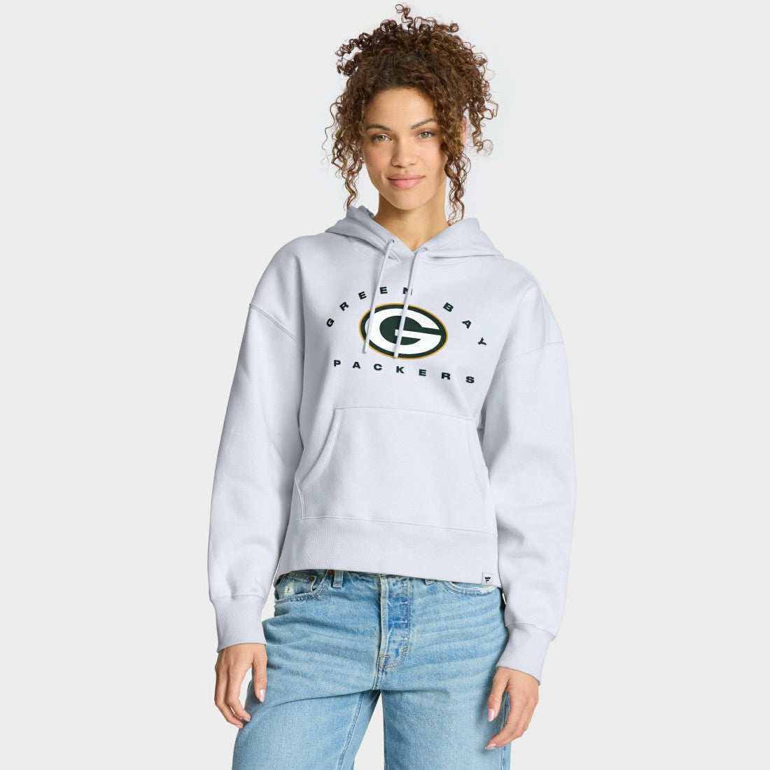 Green Bay Packers Women's Eligible Receiver Legacy Pullover Hoodie - White - Fanatics