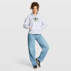Green Bay Packers Women's Eligible Receiver Legacy Pullover Hoodie - White - Fanatics
