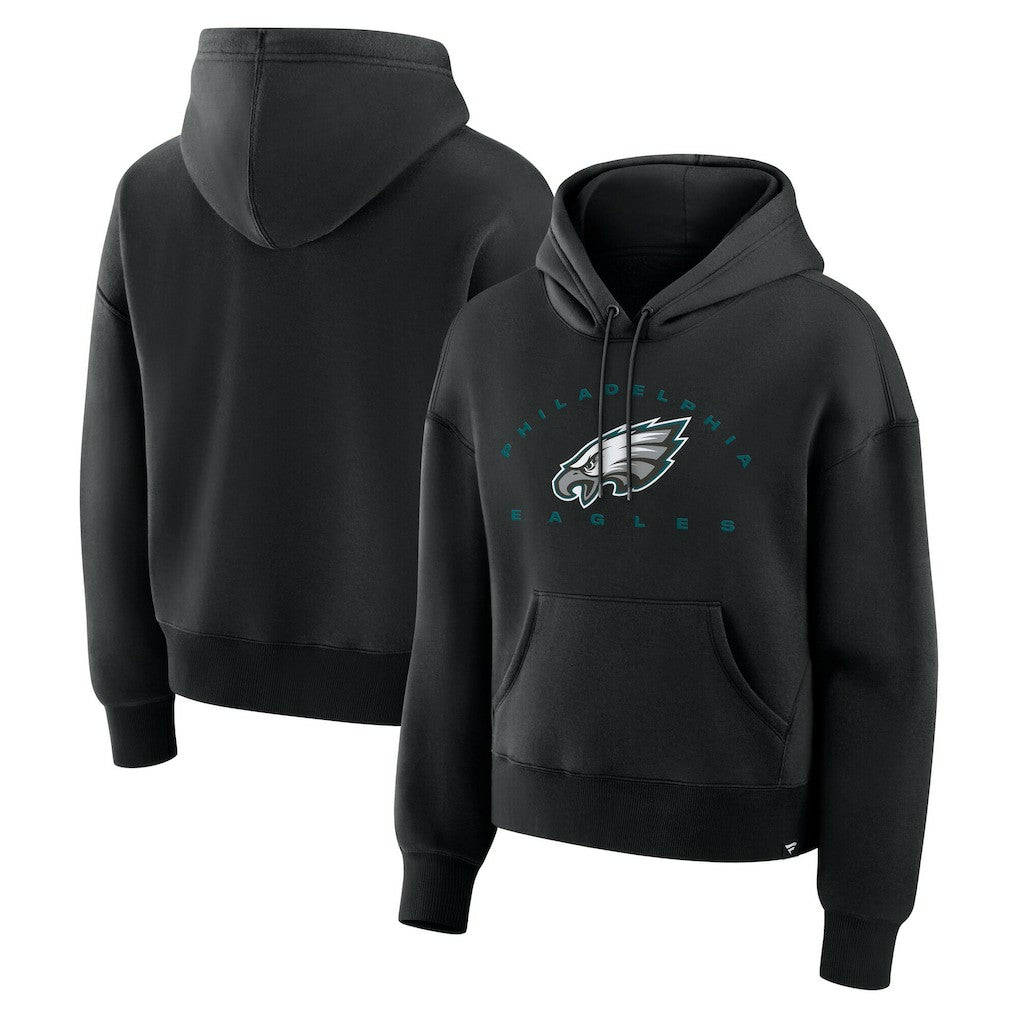 Philadelphia Eagles Women's Eligible Receiver Legacy Pullover Hoodie - Black - Fanatics