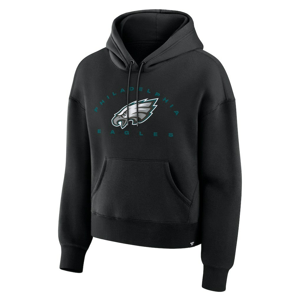 Philadelphia Eagles Women's Eligible Receiver Legacy Pullover Hoodie - Black - Fanatics