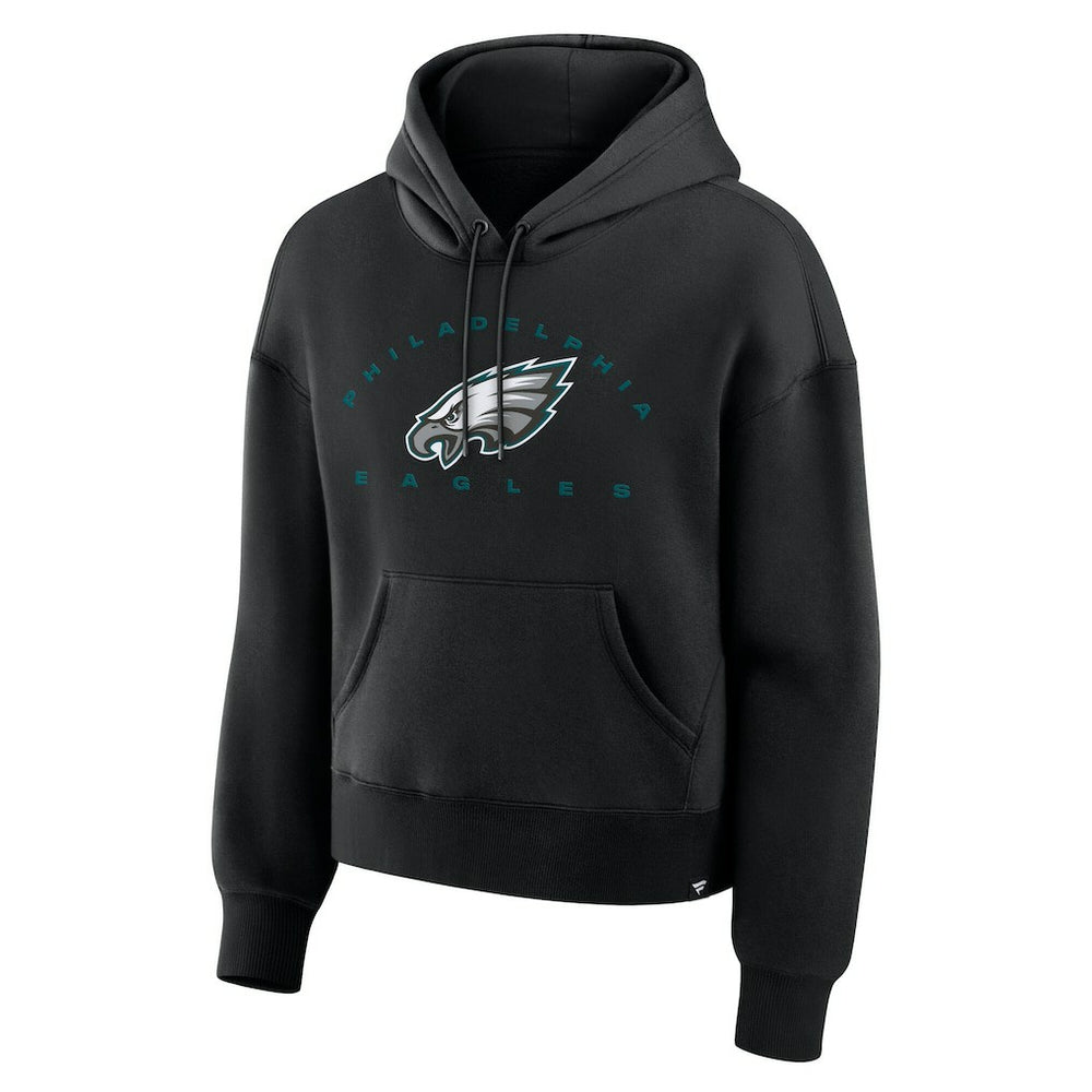 Philadelphia Eagles Women's Eligible Receiver Legacy Pullover Hoodie - Black - Fanatics