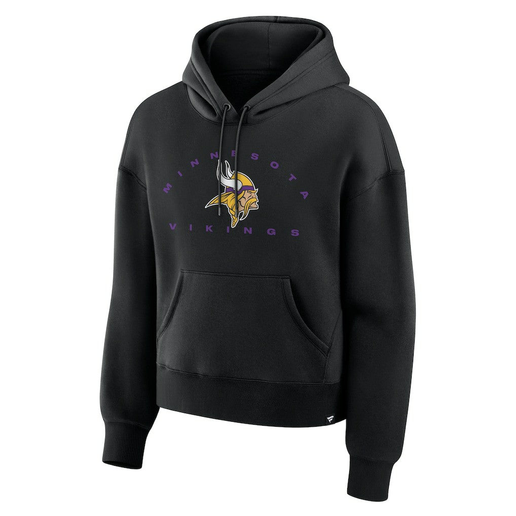 Minnesota Vikings Women's Eligible Receiver Legacy Pullover Hoodie - Black - Fanatics