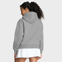 Houston Texans Women's Eligible Receiver Legacy Pullover Hoodie - Heather Gray - Fanatics