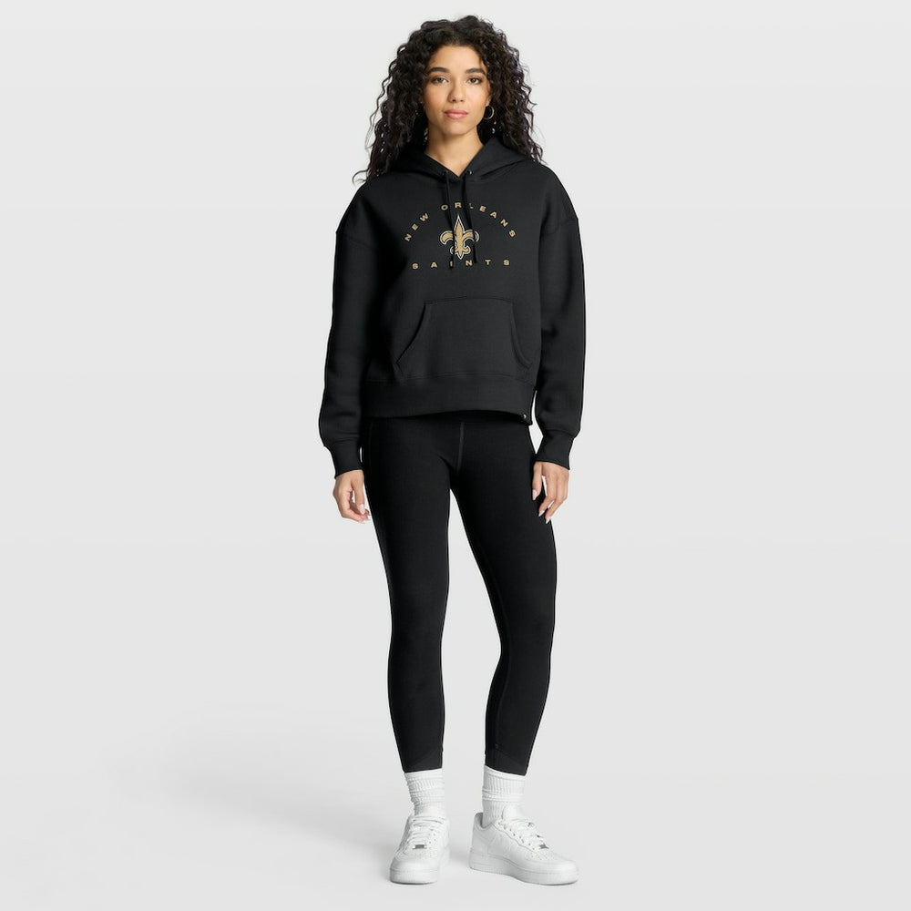 New Orleans Saints Women's Eligible Receiver Legacy Pullover Hoodie - Black - Fanatics