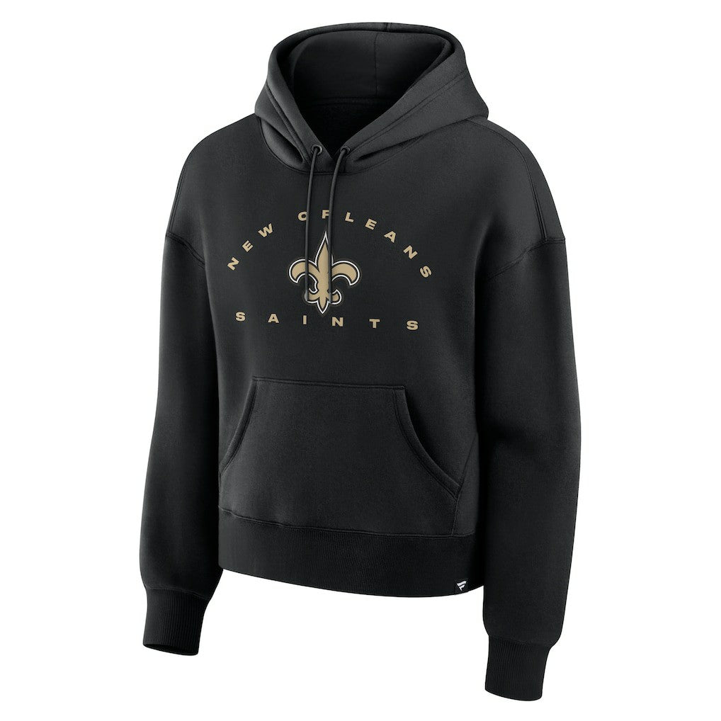 New Orleans Saints Women's Eligible Receiver Legacy Pullover Hoodie - Black - Fanatics