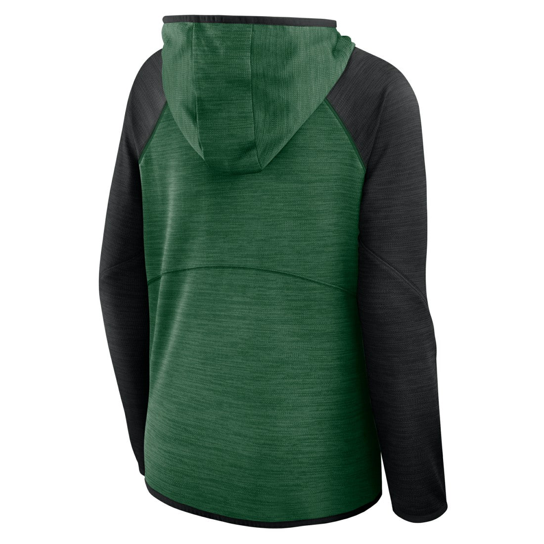 New York Jets Women's Redzone End Around Pass Raglan Full-Zip Hoodie - Green/Black - Fanatics