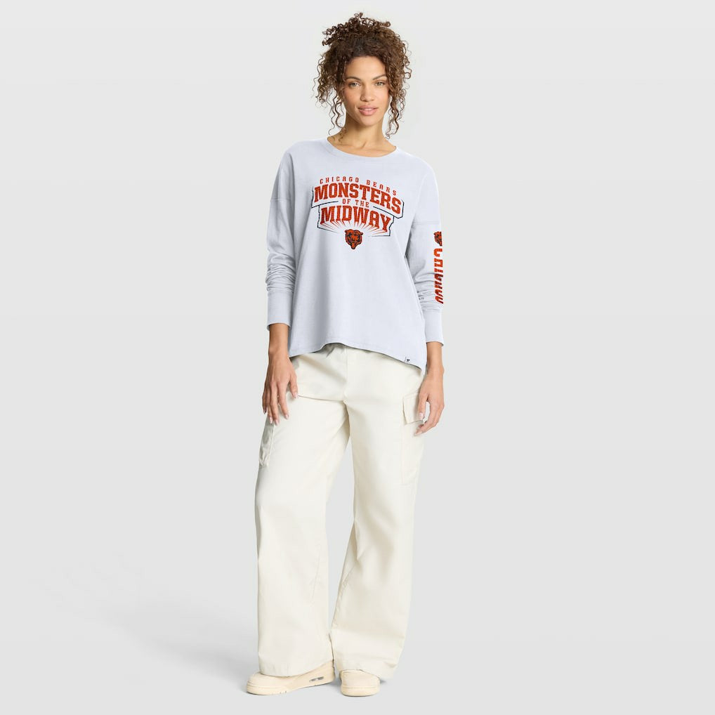 Chicago Bears Women's Hometown Legacy Long Sleeve T-Shirt - White - Fanatics