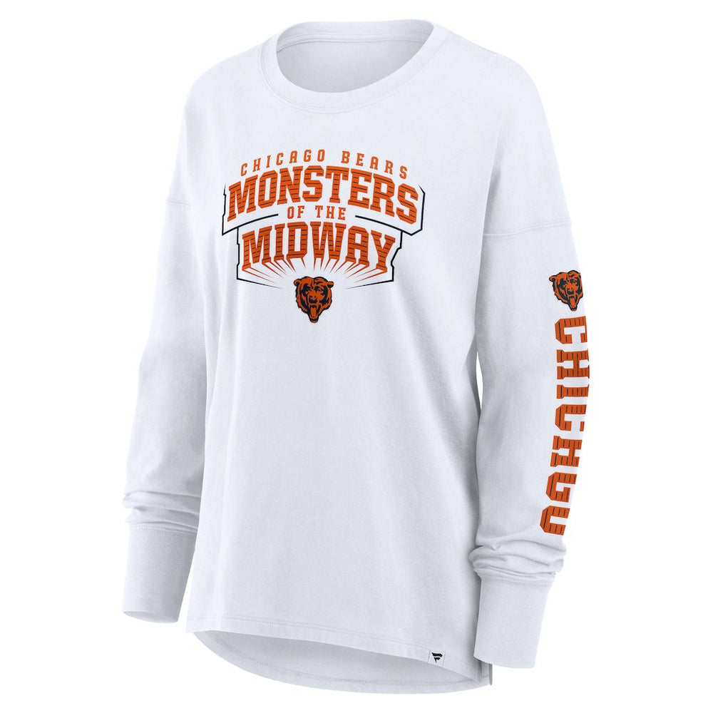 Chicago Bears Women's Hometown Legacy Long Sleeve T-Shirt - White - Fanatics