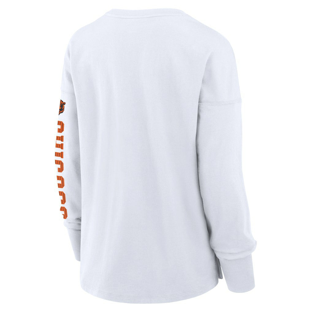Chicago Bears Women's Hometown Legacy Long Sleeve T-Shirt - White - Fanatics